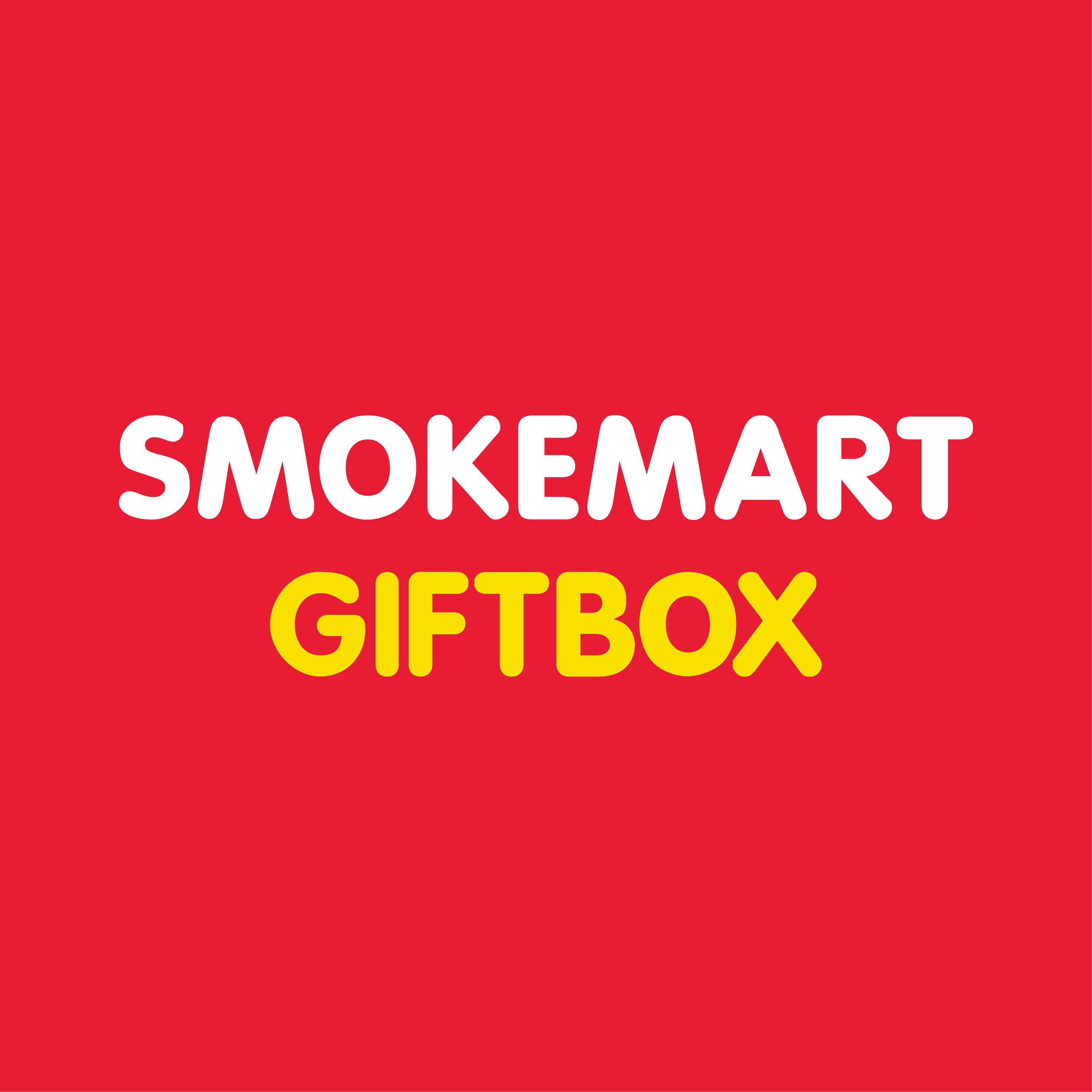 SQAURE Smokemart Giftbox Logo Stacked